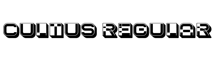 Cultus Regular  フリーフォントのダウンロード
