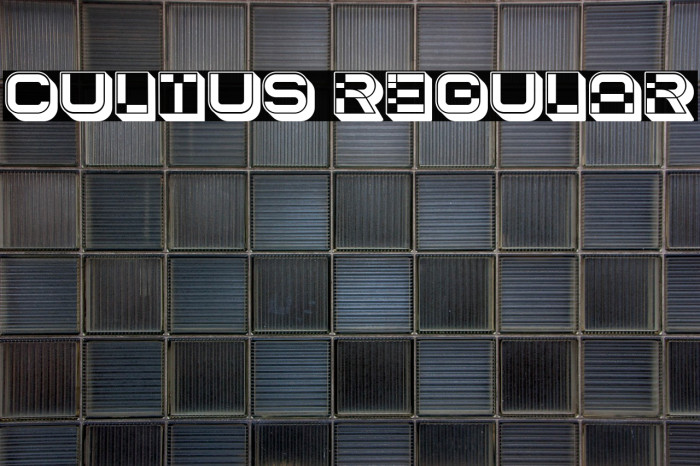 Cultus Regular Example 3