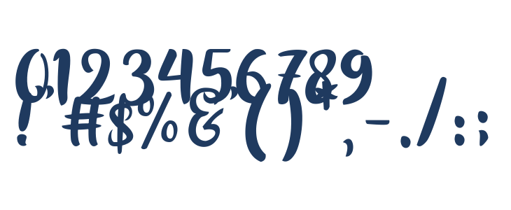 Cumiskat-Regular Other Characters