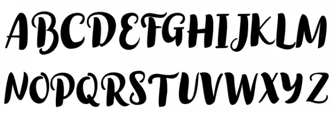 Cumiskat-Regular Schriftart Groß
