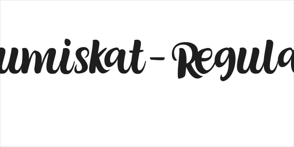 Cumiskat-Regular Logo