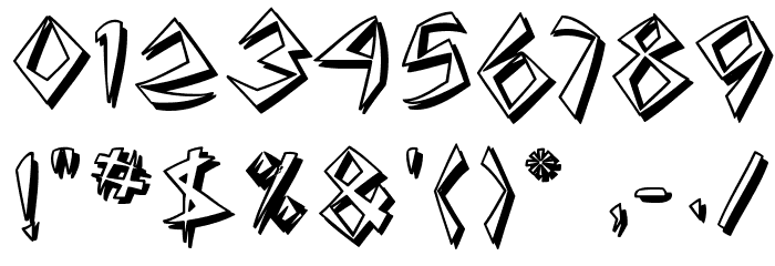 Cuneate Font OTHER CHARS