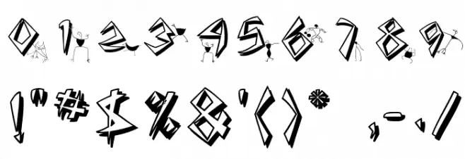 CuneateCaps Font OTHER CHARS