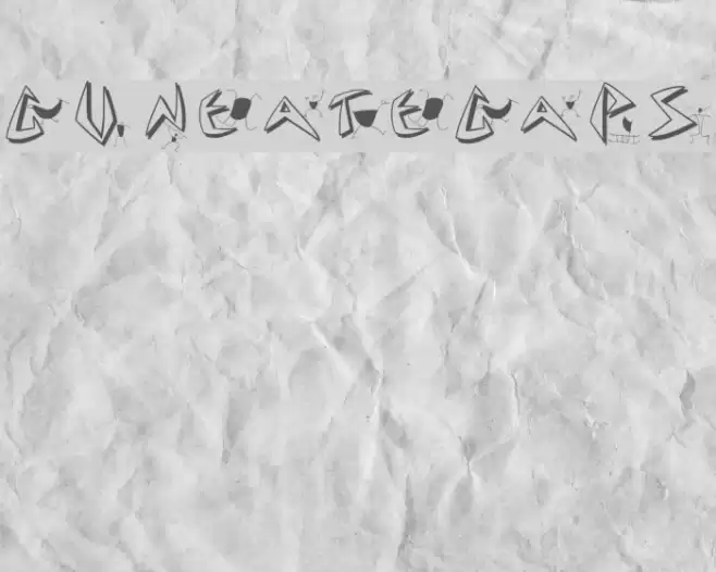 CuneateCaps Font examples