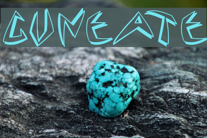 Cuneate Font examples