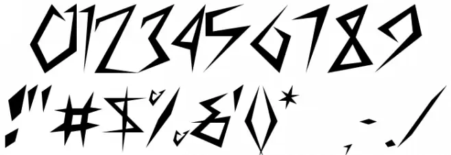 CuneiFont Regular Polices AUTRES CHARS