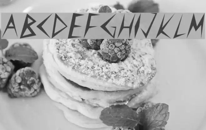 CuneiFont Regular Polices examples