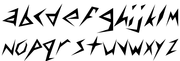 CuneiFont Regular Polices MINUSCULES