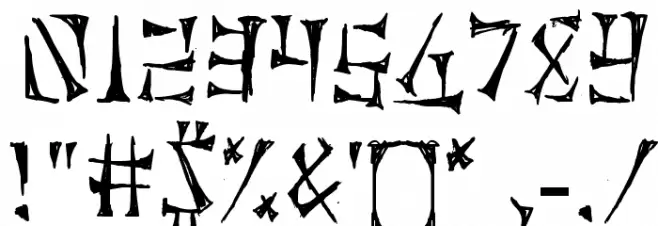 Cuneiforme Font OTHER CHARS