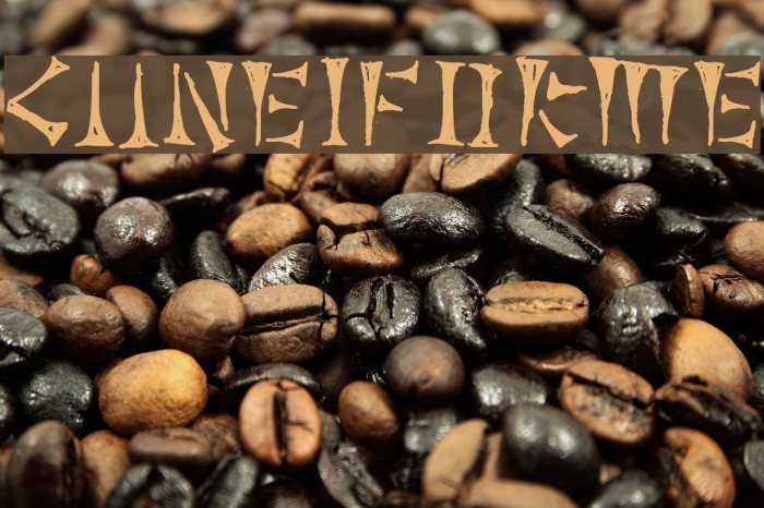 Cuneiforme Font examples