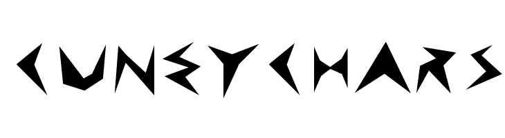 CuneyChars  font caratteri gratis