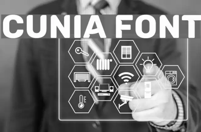 Cunia Font examples