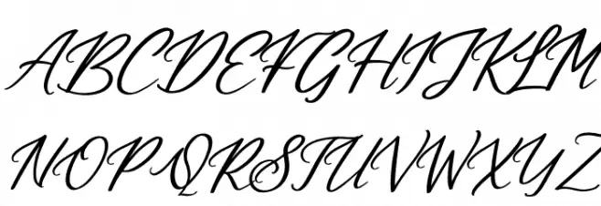 Cuningham Singleton Italic Schriftart Groß