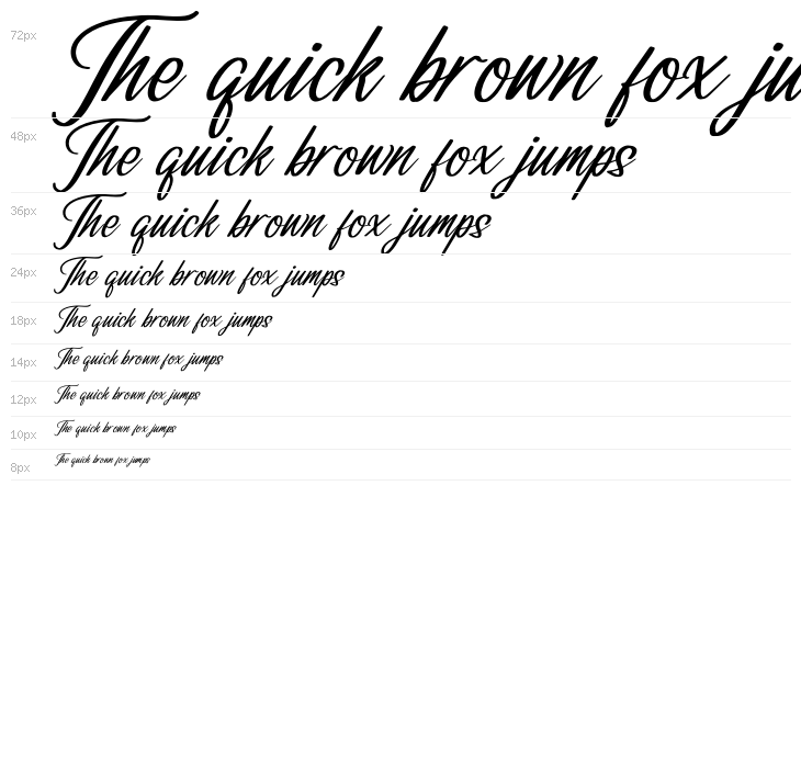 Cuningham Singleton Italic Waterfall