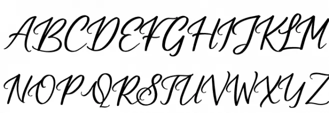Cuningham Singleton Font UPPERCASE