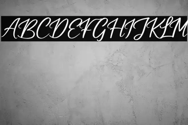 Cuningham Singleton Font examples