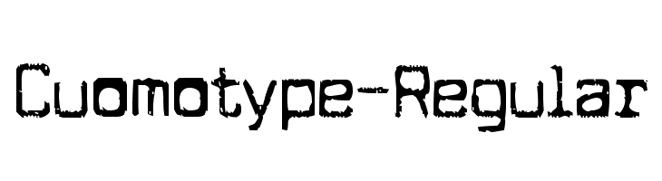 Cuomotype-Regular  لخطوط تنزيل