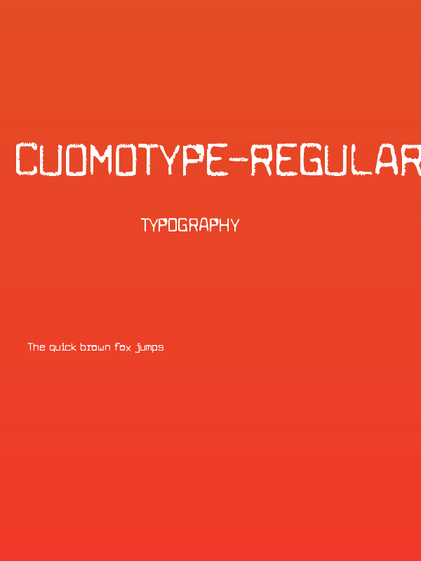 Cuomotype-Regular Poster