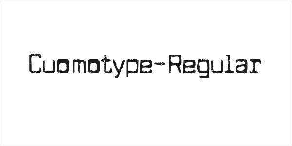 Cuomotype-Regular Logo