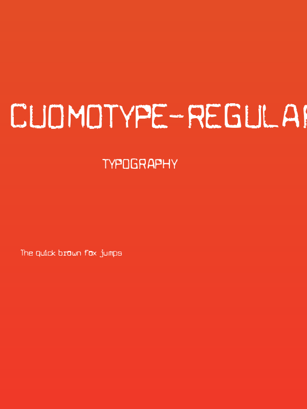 Cuomotype-Regular Poster