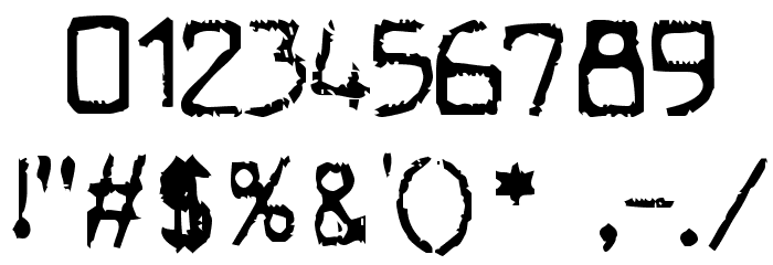Cuomotype Font OTHER CHARS