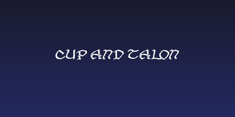 Cup and Talon Social Header