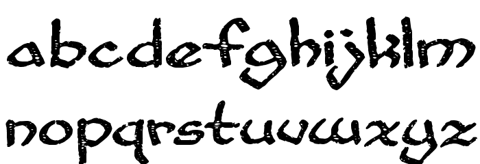 Cup and Talon Font LOWERCASE
