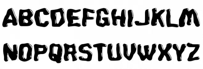 Cupang Font Litere mici