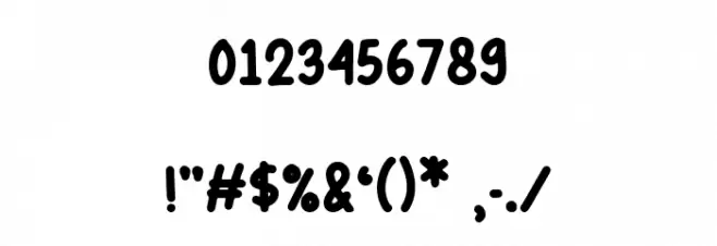 Cupcake Cuties Regular Polices AUTRES CHARS