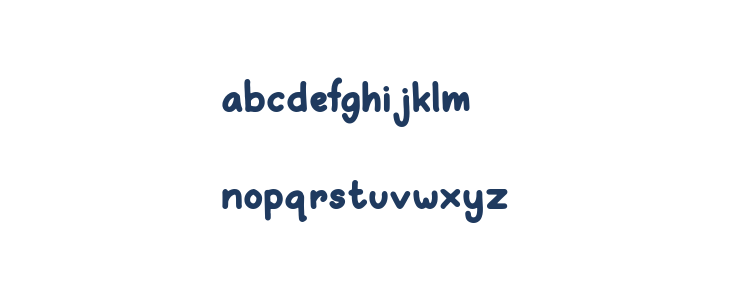 Cupcake Cuties Regular Lowercase