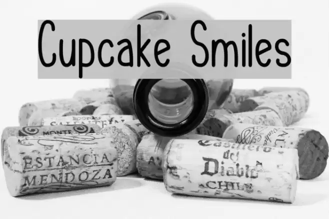 Cupcake Smiles Font examples