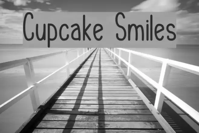 Cupcake Smiles Font examples