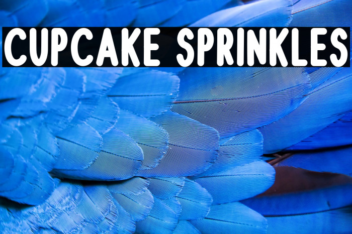 Cupcake Sprinkles Example 1