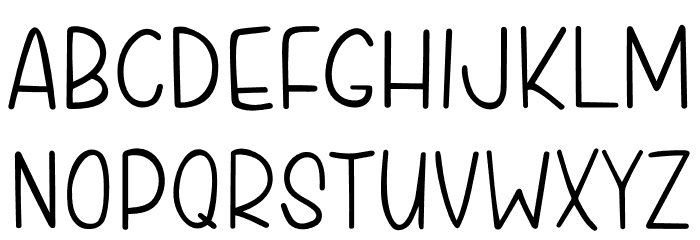 Cupcake Treats Font LOWERCASE