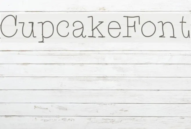 CupcakeFont Example 2