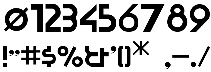Cupertino Regular Font OTHER CHARS