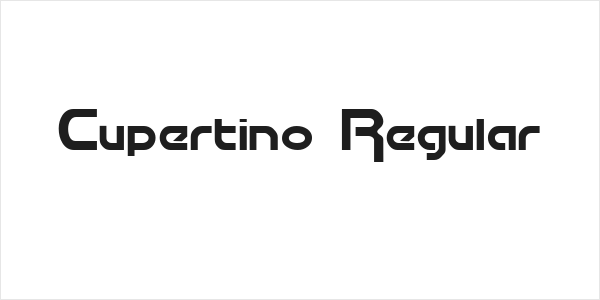 Cupertino Regular Logo