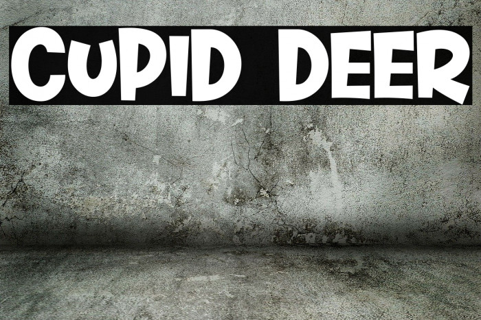 Cupid Deer Font examples