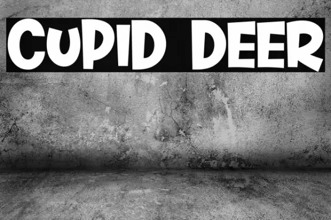 Cupid Deer Font examples