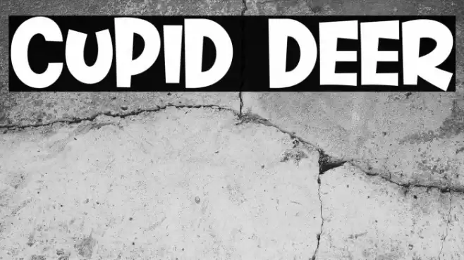 Cupid Deer Font examples