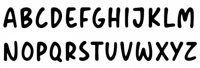 Cupid Gummies Font Litere mari
