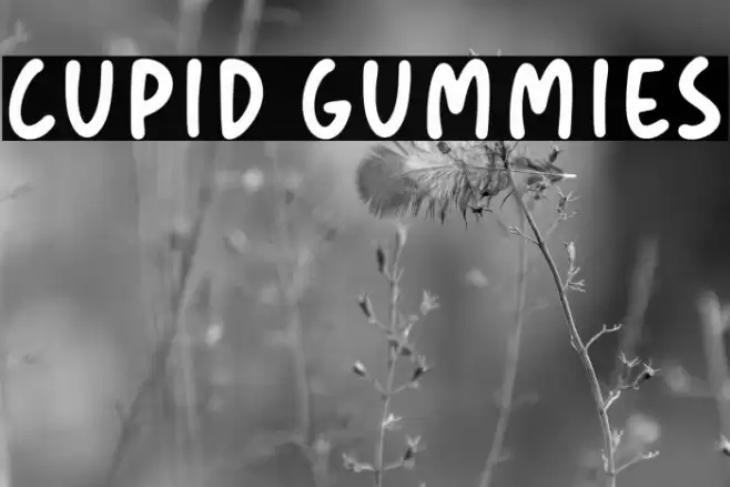 Cupid Gummies Font examples