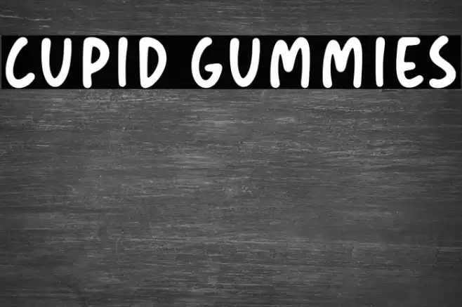 Cupid Gummies Font examples