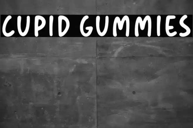 Cupid Gummies Font examples