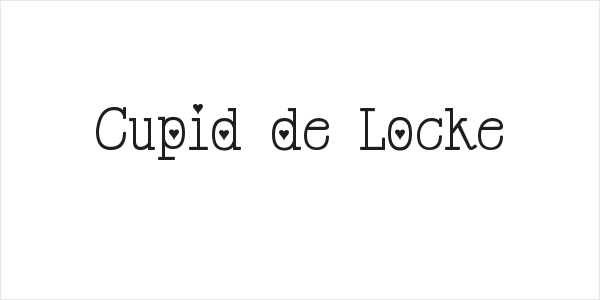 Cupid de Locke Logo
