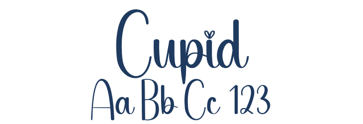 Cupid Font Preview