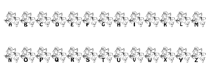 Cupidity Font LOWERCASE