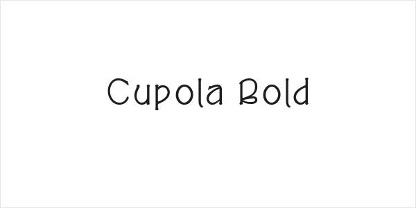 Cupola Bold Logo
