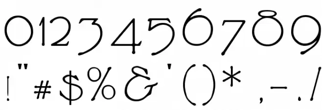 Cupola SmallCaps Font OTHER CHARS