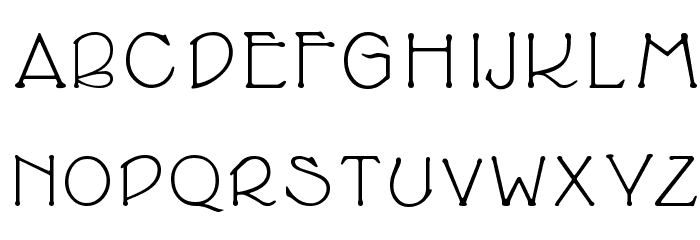 Cupola SmallCaps Font LOWERCASE